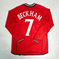 2002/04 England Away Shirt Umbro Beckham (L)