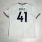 2019/20 West Ham Away Shirt Umbro Rice (L)