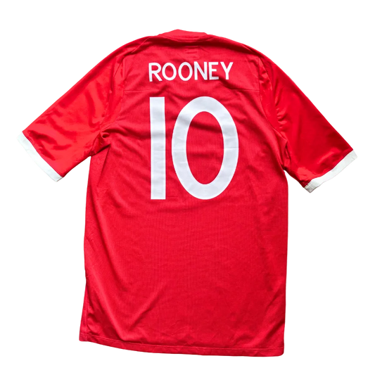 2010/11 England Away Shirt Umbro Rooney (M/L)