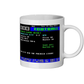 Man City 3 v 2 QPR 2012 Ceefax Style Mug - City Win The League - Aguerooo