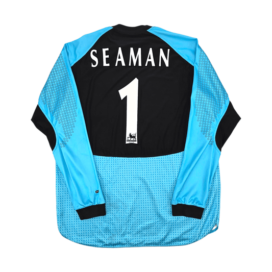 2000/01 Arsenal Goal Keeper Football Shirt (L) Nike #1 Seaman