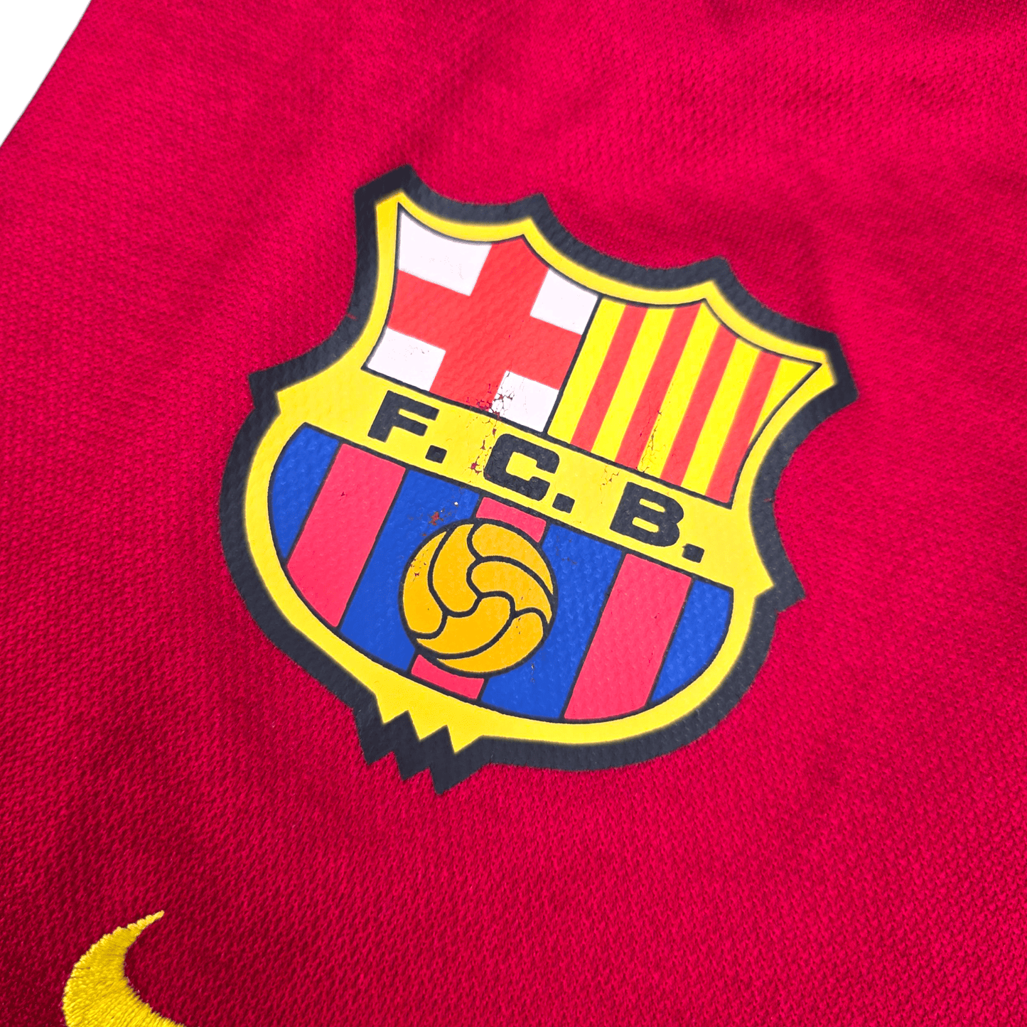 2000/01 Barcelona Home Football Shirt (XL) Nike #16 Xavi (Basic)