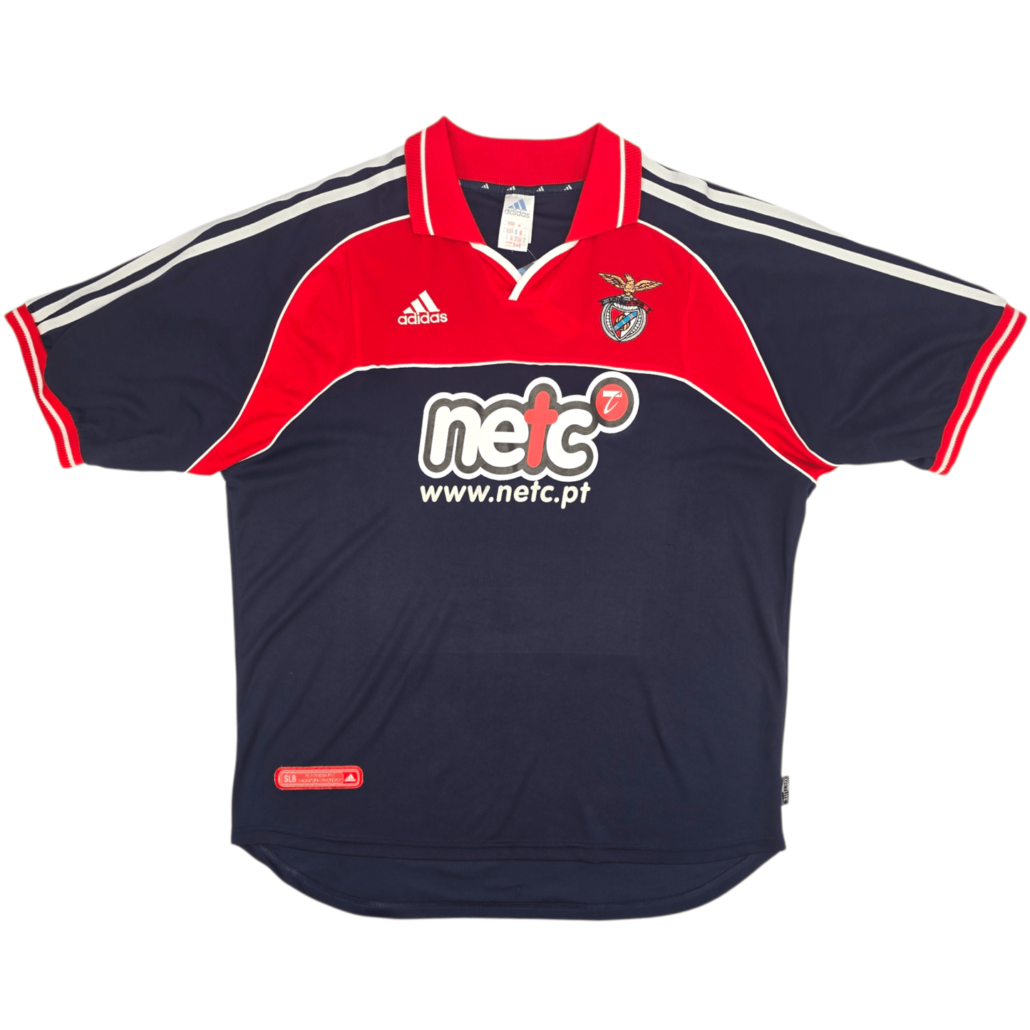 2000/01 Benfica Away Football Shirt (XL) Adidas