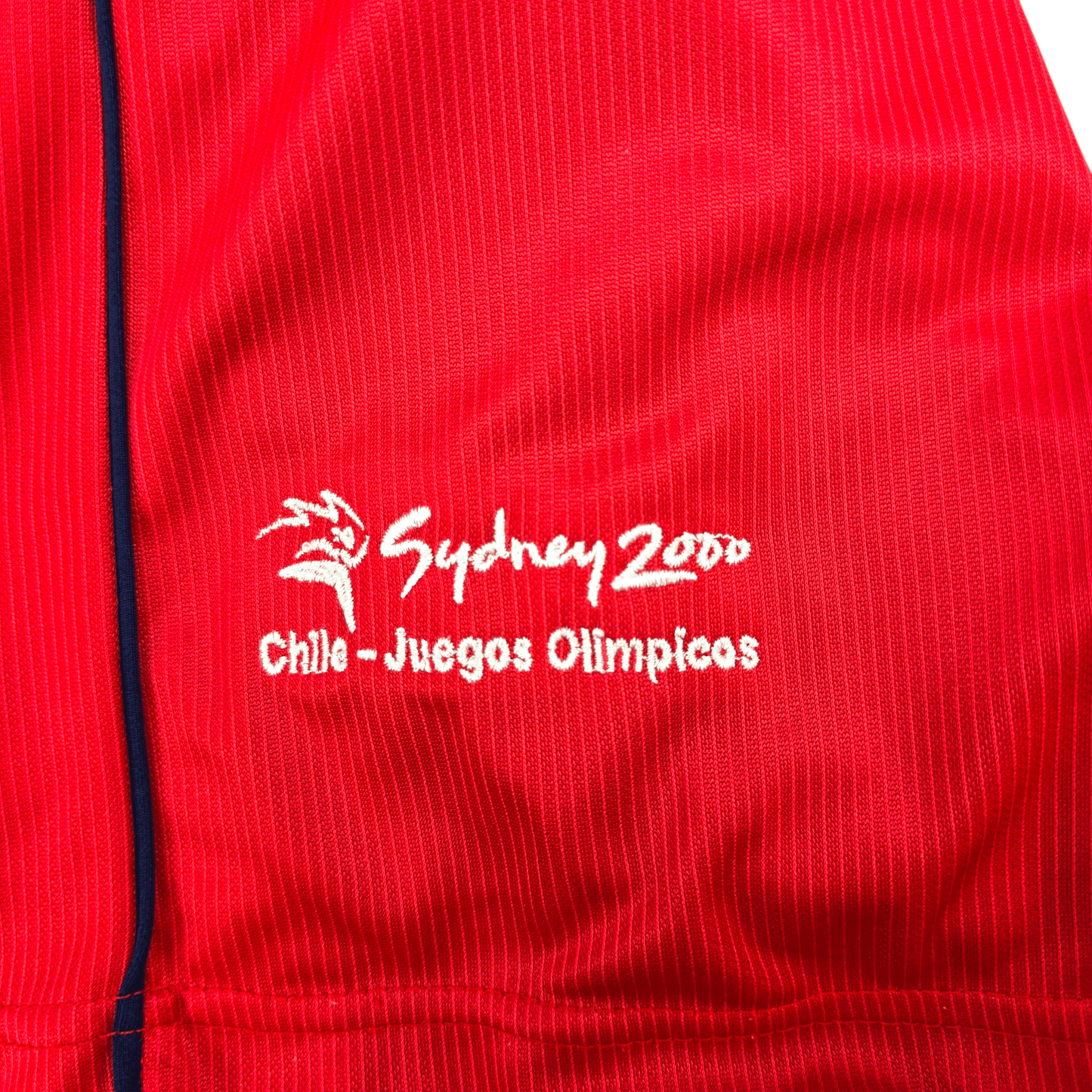 2000/01 Chile Home Football Shirt (XL) Umbro #9 Zamorano