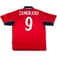 2000/01 Chile Home Football Shirt (XL) Umbro #9 Zamorano