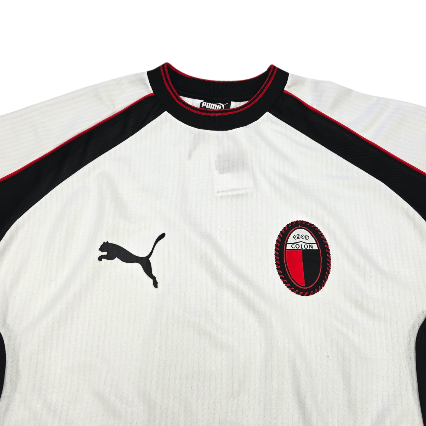 2000/01 Colón de Santa Fe Away Football Shirt (M) Puma