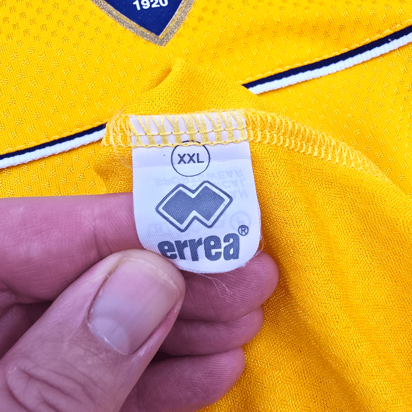 2000/01 Empoli Third Football Shirt (2XL) Errea #4 Pane