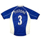 2000/01 Everton Home Football Shirt (M) Puma #3 Pistone