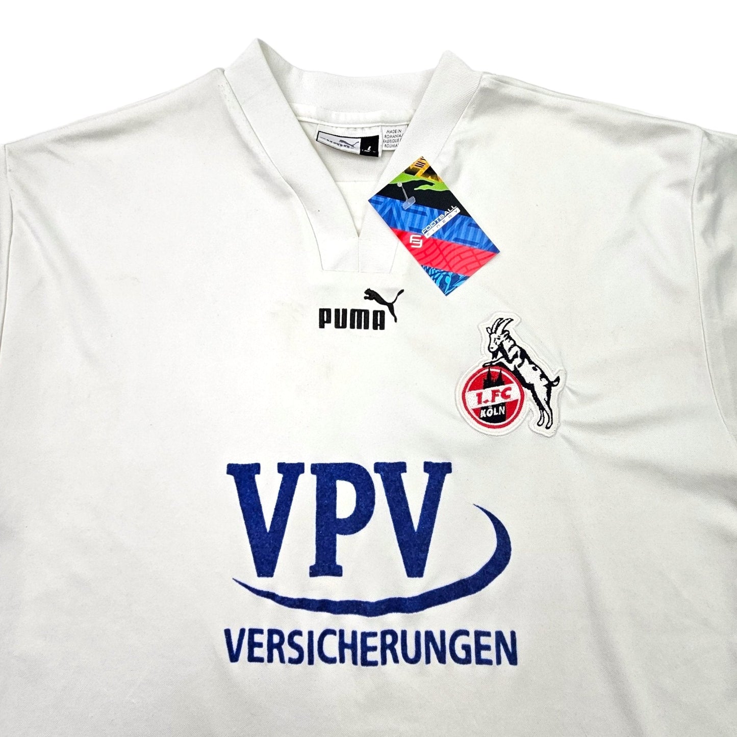 2000/01 FC Köln Home Football Shirt (L) Puma
