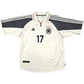 2000/01 Germany Home Football Shirt (XL) Adidas #3 Ziege
