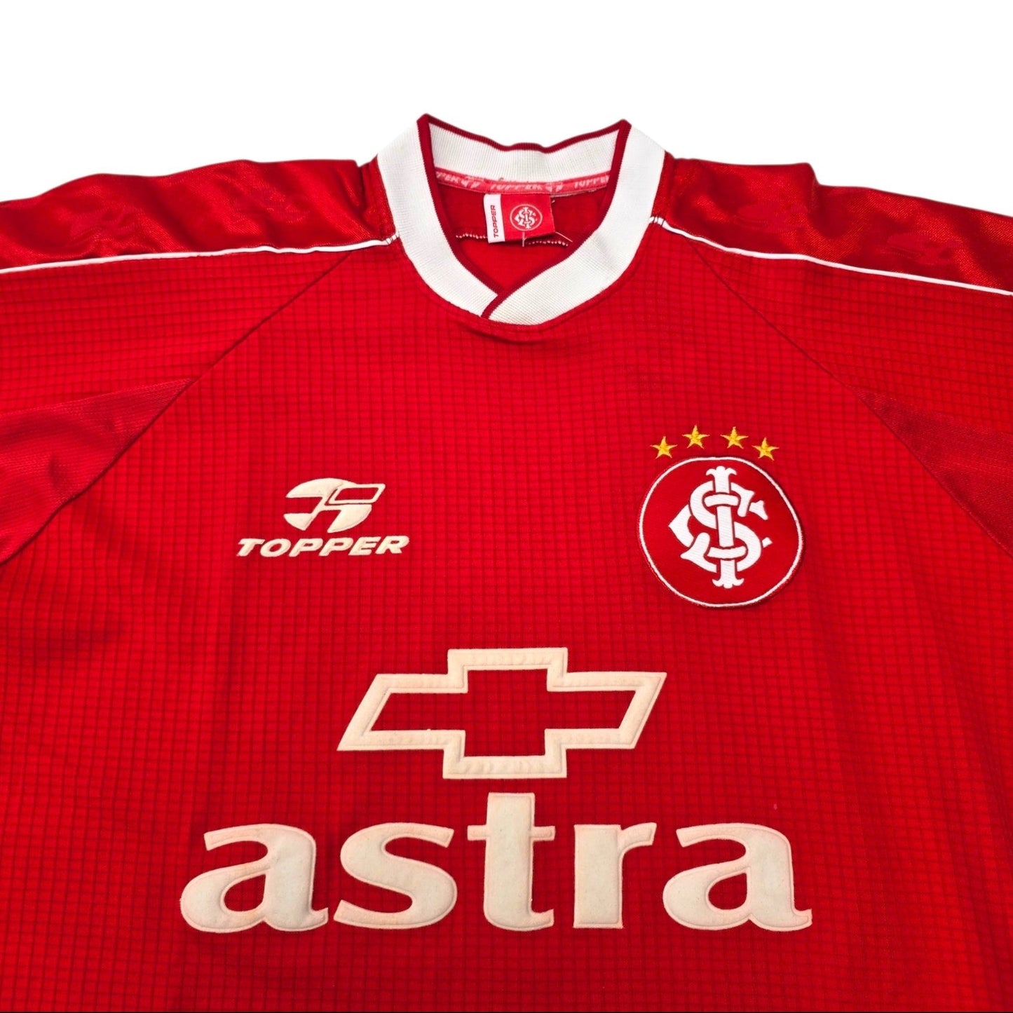 2000/01 Internacional Home Football Shirt (XL) Topper