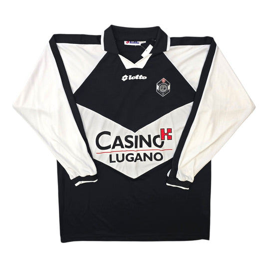 2000/01 Lugano Away Football Shirt (XL) Lotto