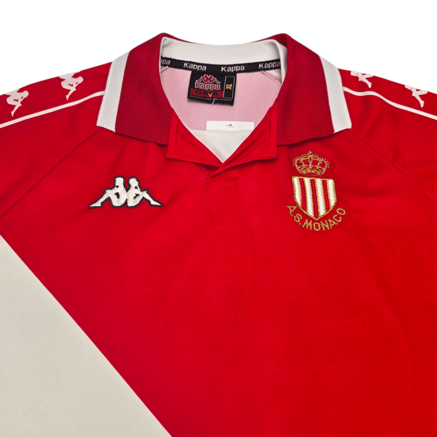 2000/01 Monaco Home Football Shirt (XL) Kappa