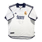 2000/01 Real Madrid Home Football Shirt (XL) Adidas #3 R. Carlos