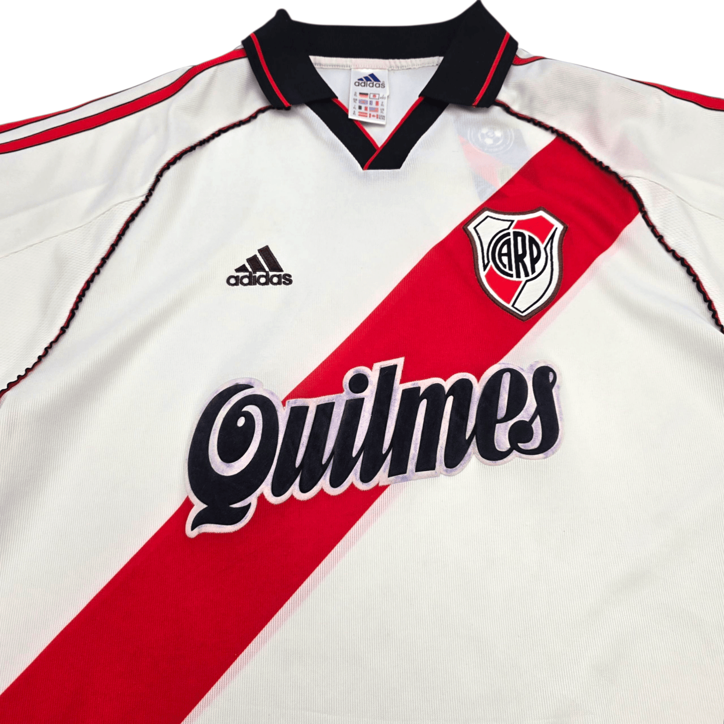 2000/01 River Plate Home Football Shirt (XL) Adidas