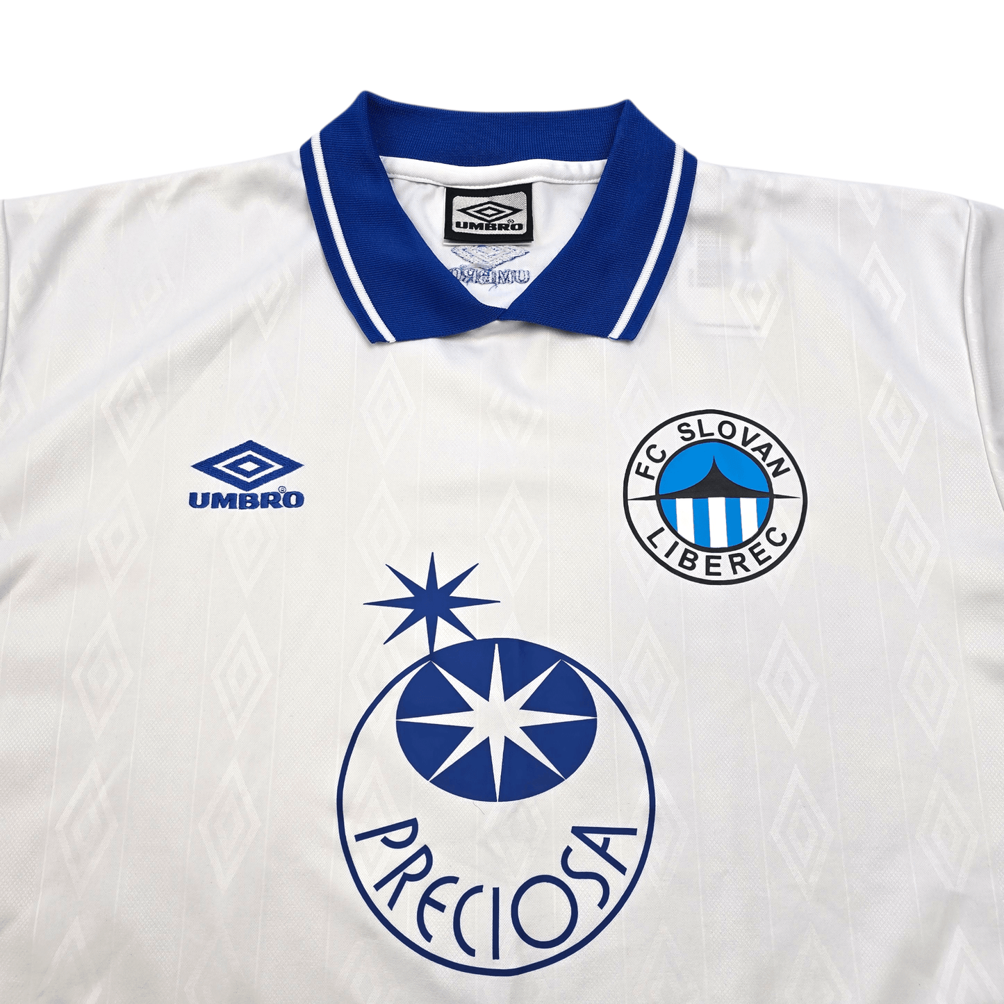 2000/01 Slovan Liberec Home Football Shirt (XL) Umbro