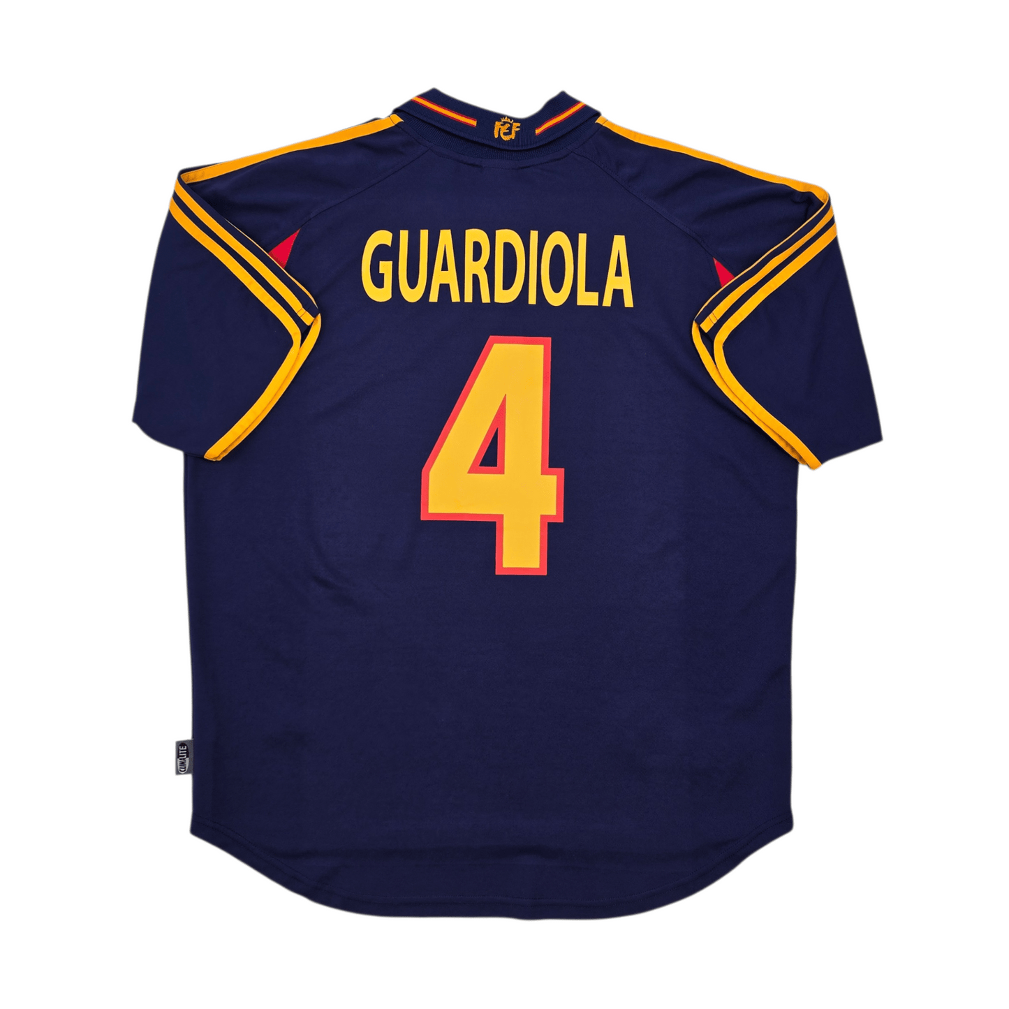 2000/01 Spain Third Football Shirt (L) Adidas #4 Guardiola