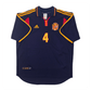 2000/01 Spain Third Football Shirt (L) Adidas #4 Guardiola