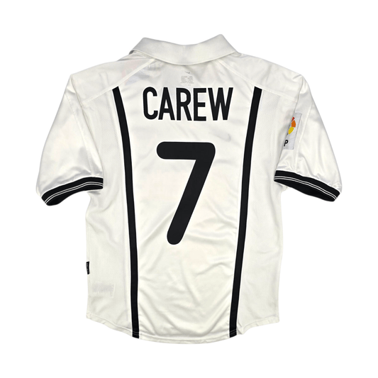 2000/01 Valencia Home Football Shirt (S) Nike #7 Carew