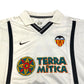 2000/01 Valencia Home Football Shirt (S) Nike #7 Carew