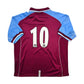 2000/02 Aston Villa Home Football Shirt (L) Diadora #10