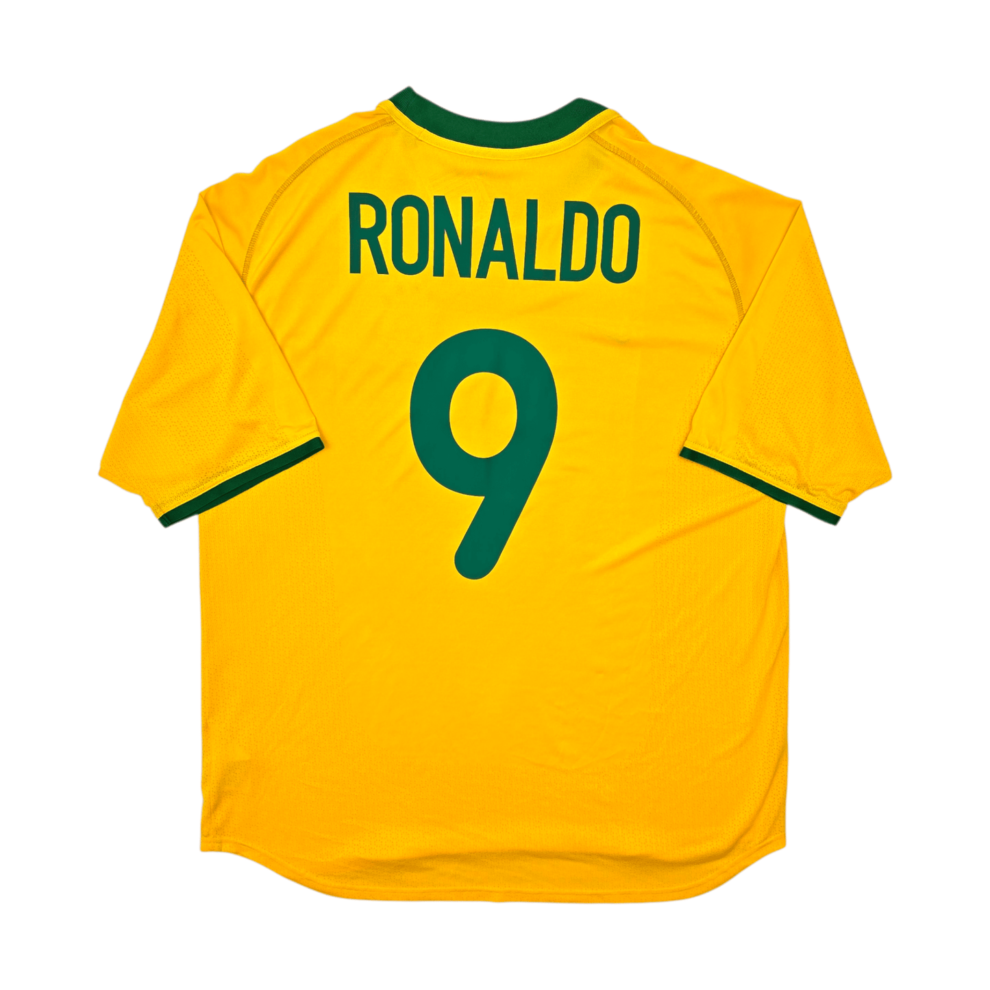 2000/02 Brazil Home Football Shirt (XL) Nike #9 Ronaldo