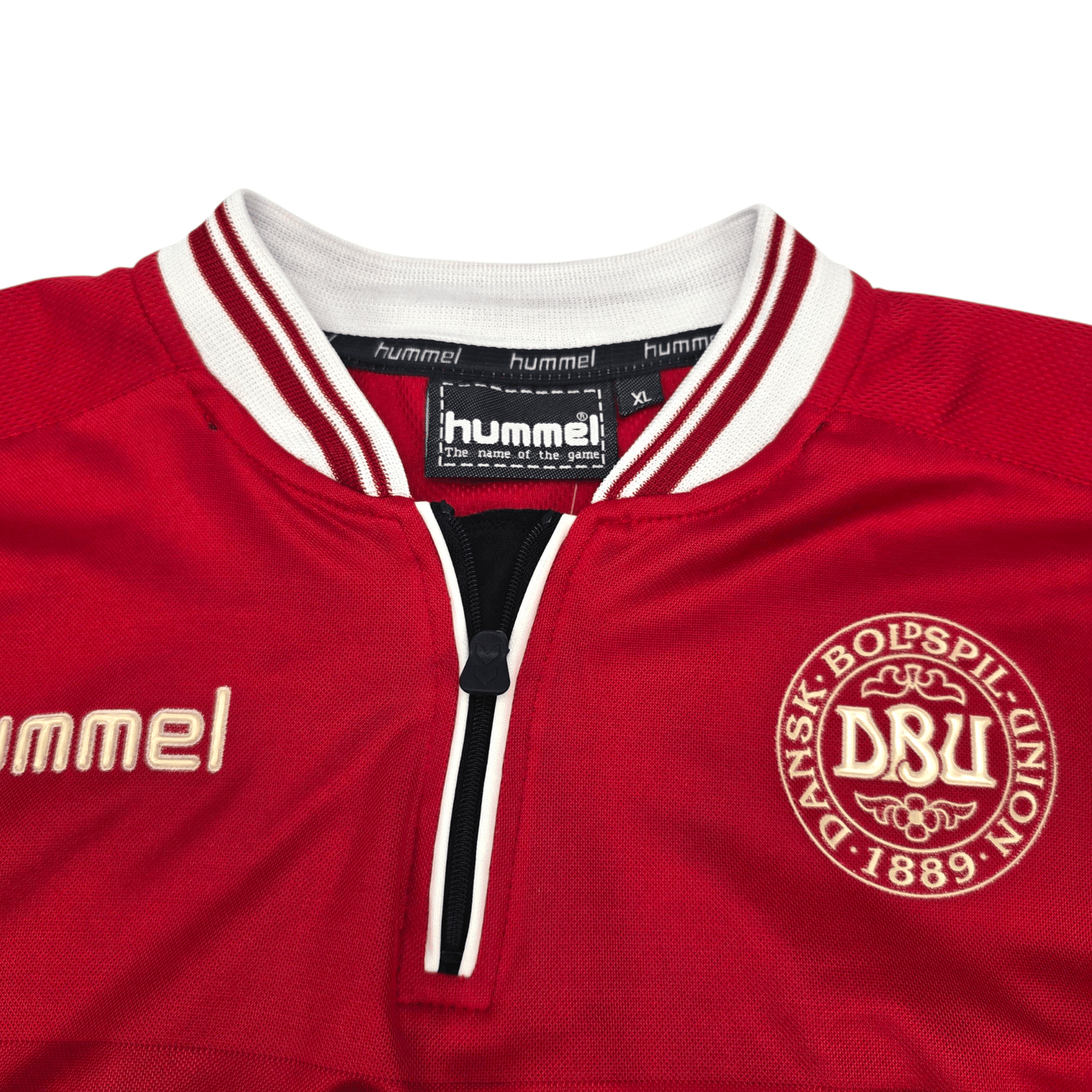 2000/02 Denmark Home Football Shirt (XL) Hummel