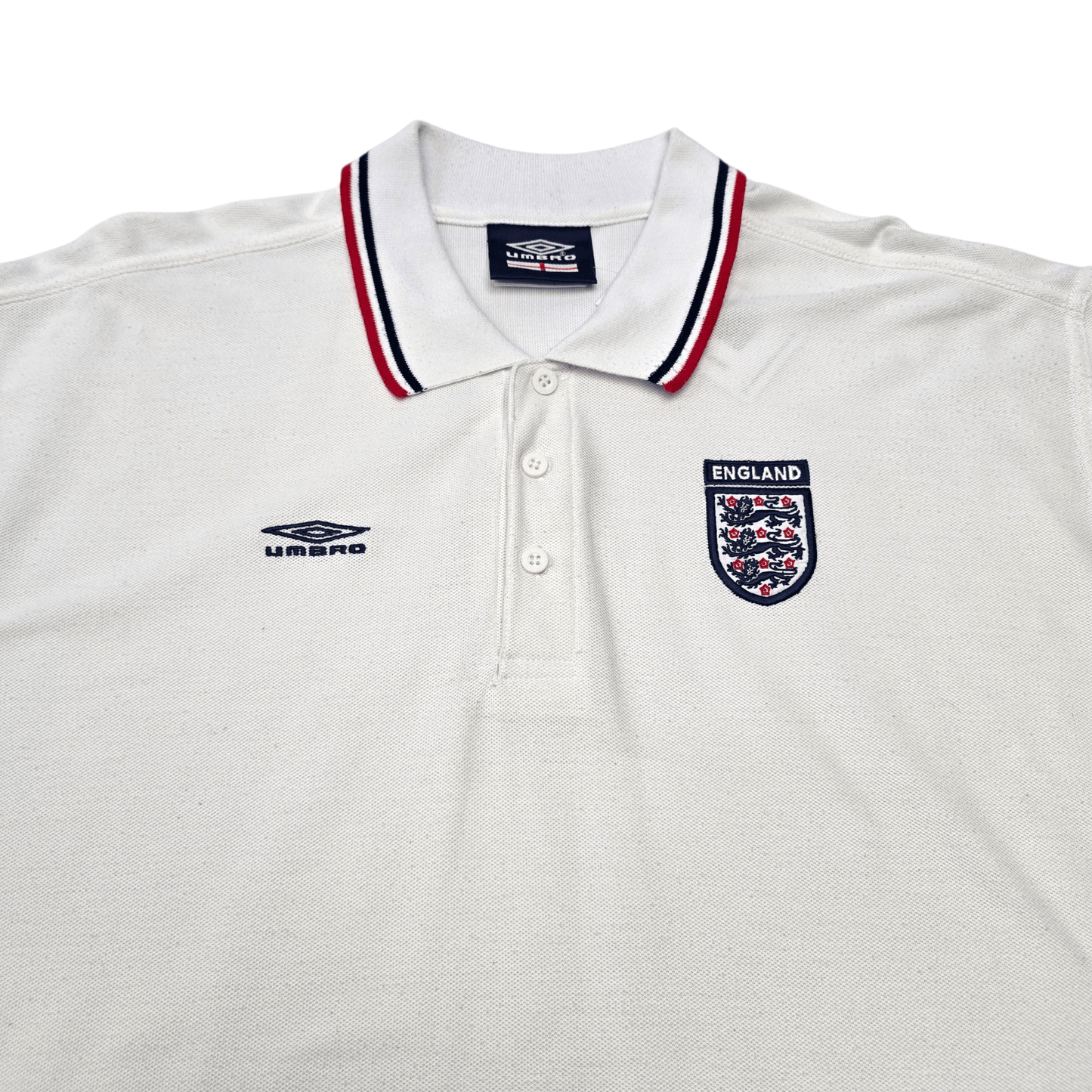 2000/02 England Polo Shirt (2XL) Umbro