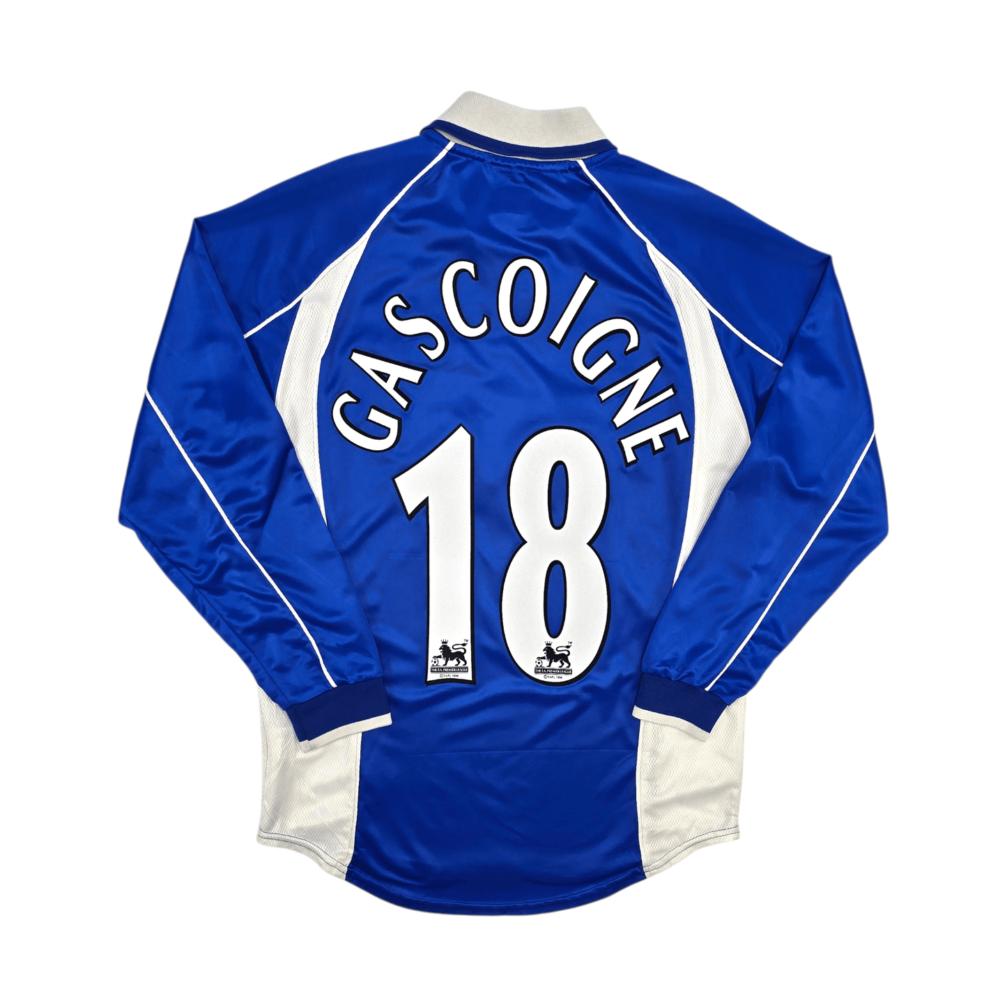 2000/02 Everton Home Football Shirt (S) Puma #18 Gascoigne