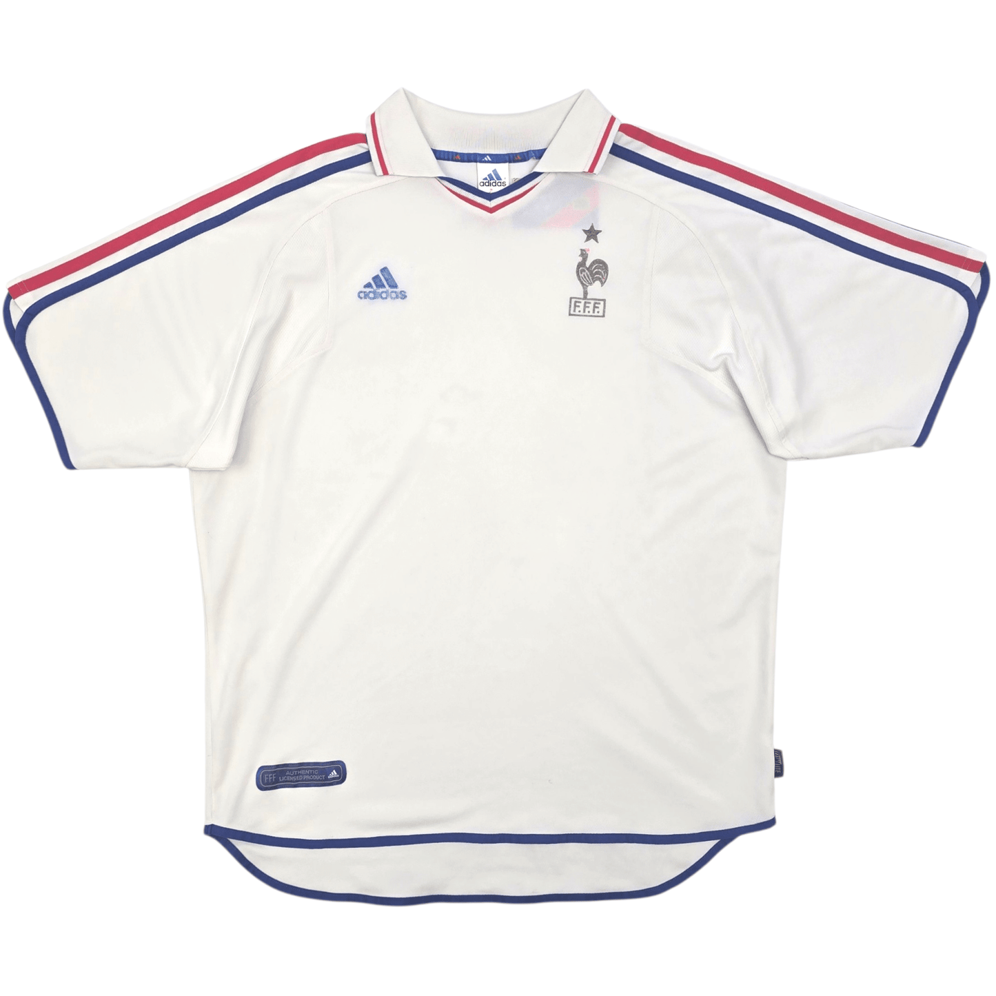 2000/02 France Away Football Shirt (XL) Adidas