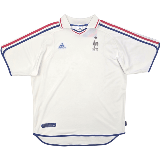2000/02 France Away Football Shirt (XL) Adidas