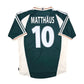 2000/02 Germany Away Football Shirt (M) Adidas #10 Matthaus