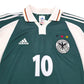 2000/02 Germany Away Football Shirt (M) Adidas #10 Matthaus