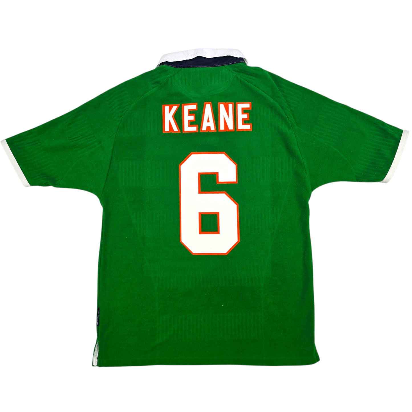 2000/02 Ireland Home Football Shirt (M) Umbro #6 Keane