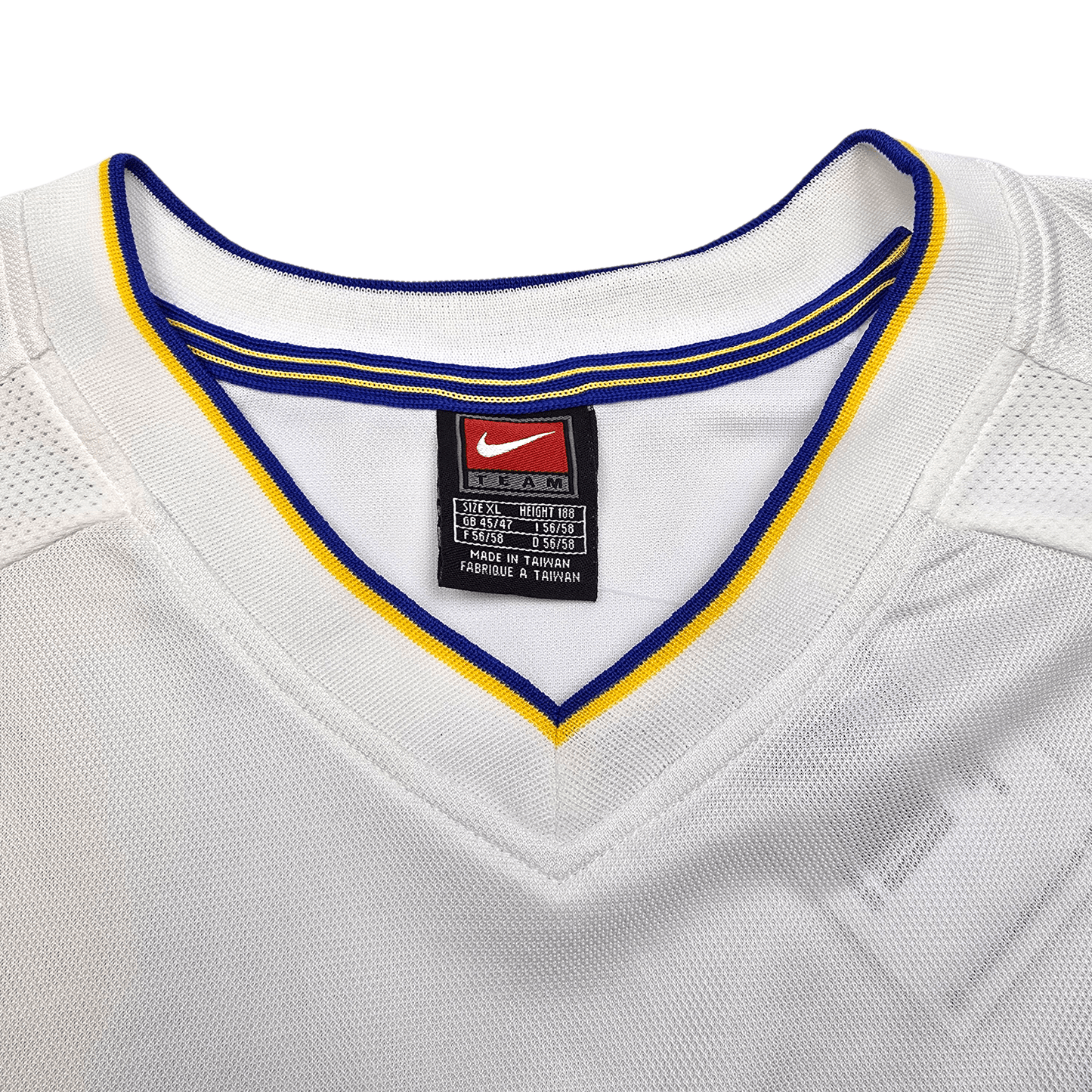2000/02 Leeds United Home Football Shirt (XL) Nike