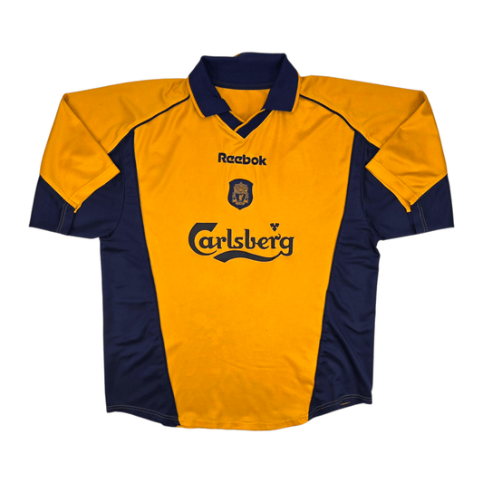 2000/02 Liverpool Away Football Shirt (L) Reebok