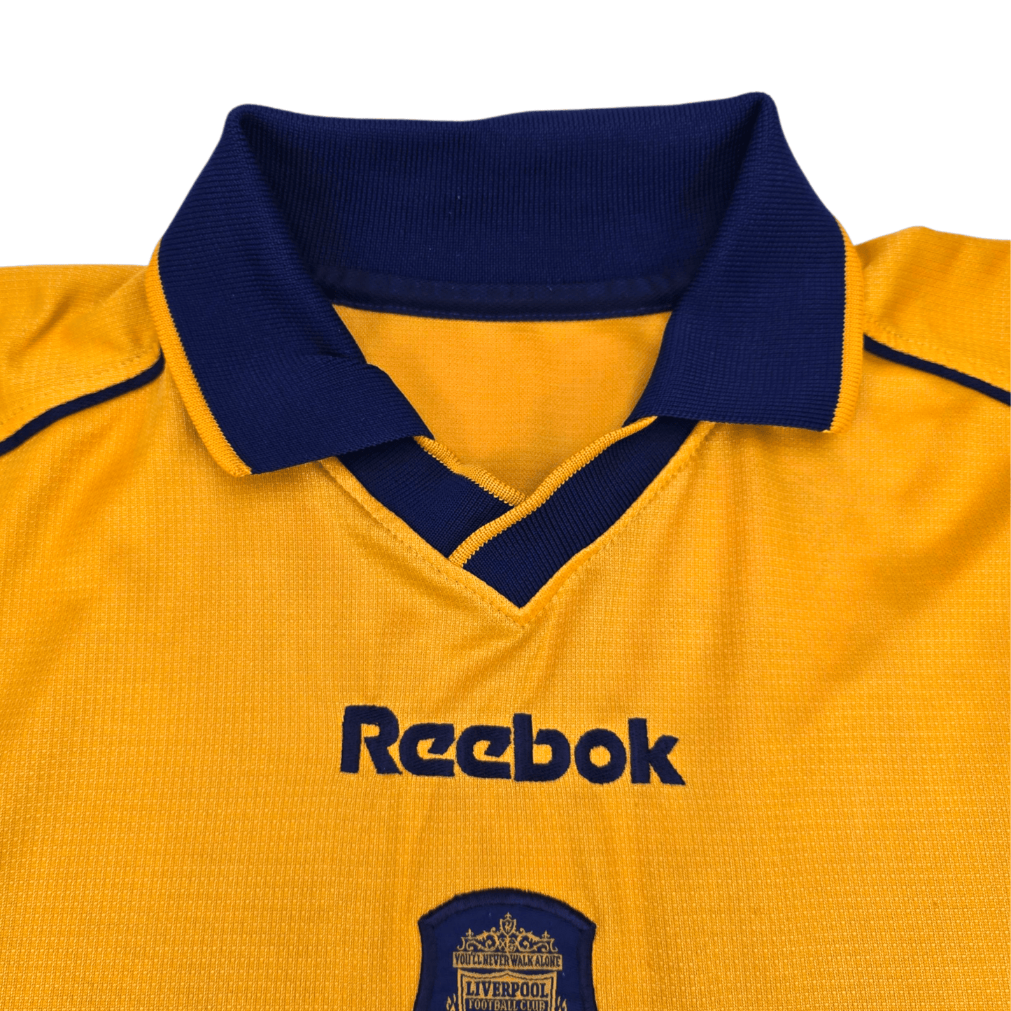 2000/02 Liverpool Away Football Shirt (L) Reebok