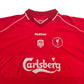 2000/02 Liverpool Home Football Shirt (L) Reebok (Cup Winners)