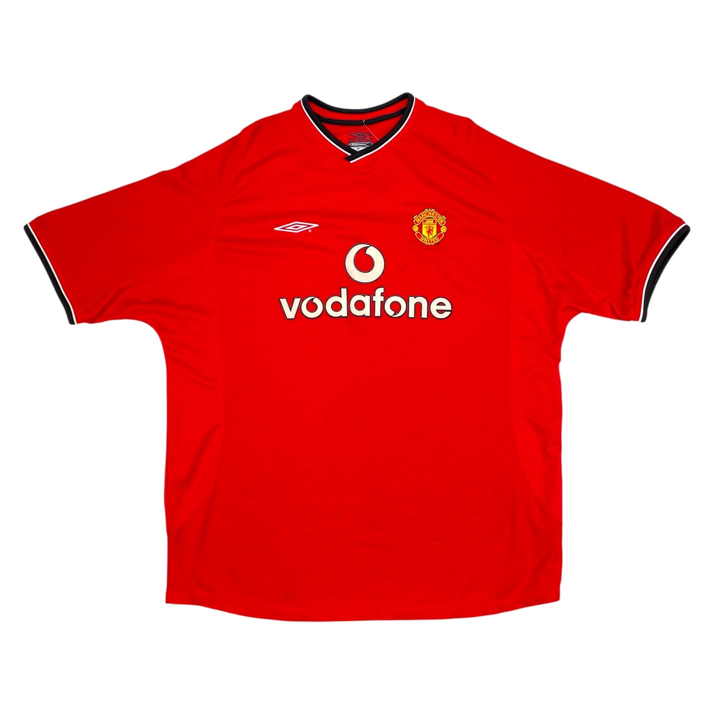 2000/02 Manchester United Home Football Shirt (2XL) Umbro #19 Yorke