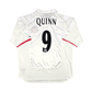 2000/02 Sunderland Away Football Shirt (XL) Nike #9 Quinn