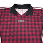 2000s Template Goal Keeper Football Shirt (L) Adidas #1 (Red/Black)