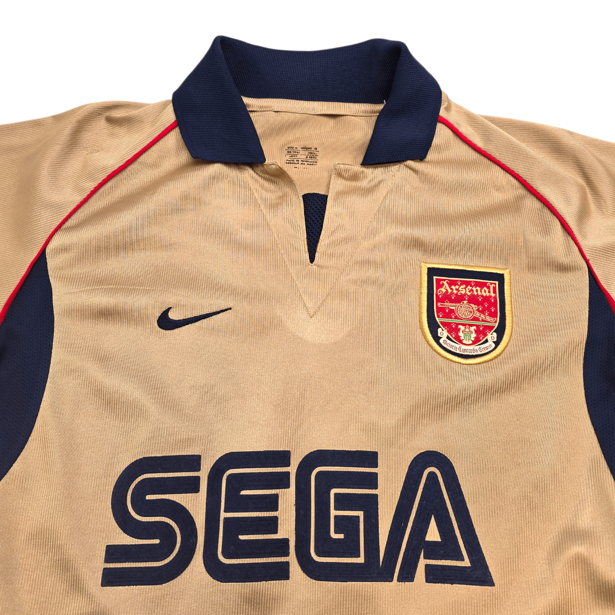 2001/02 Arsenal Away Football Shirt (M) Nike – Casual Football Shirts