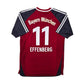2001/02 Bayern Munich Home Football Shirt (L) Adidas #11 Effenberg