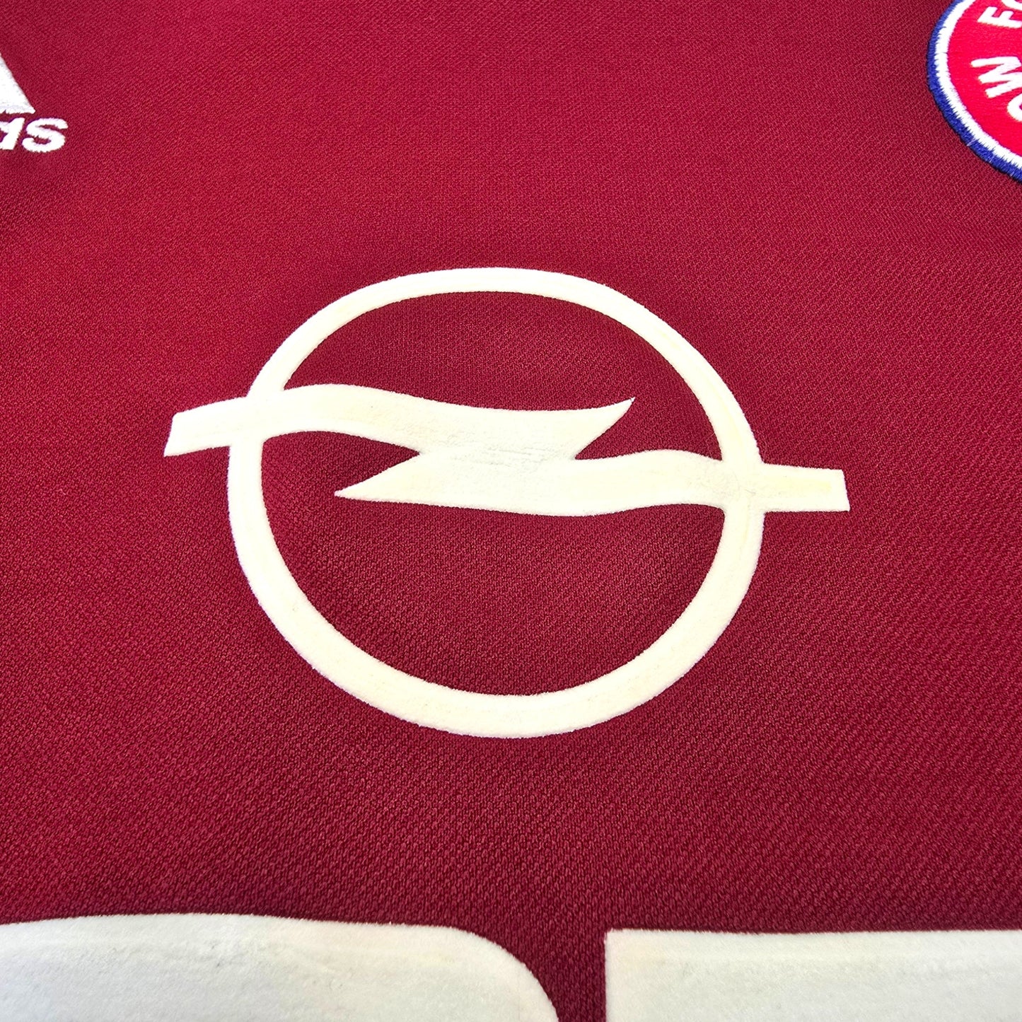 2001/02 Bayern Munich Home Football Shirt (L) Adidas #11 Effenberg