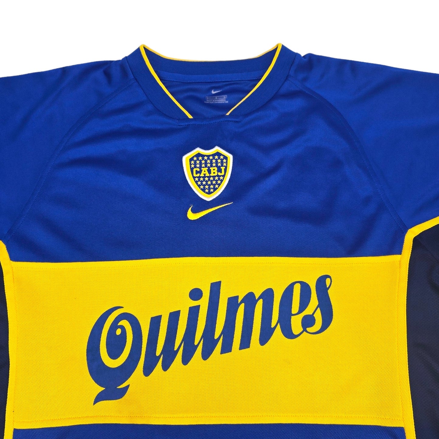 2001/02 Boca Juniors Home Football Shirt (L) Nike