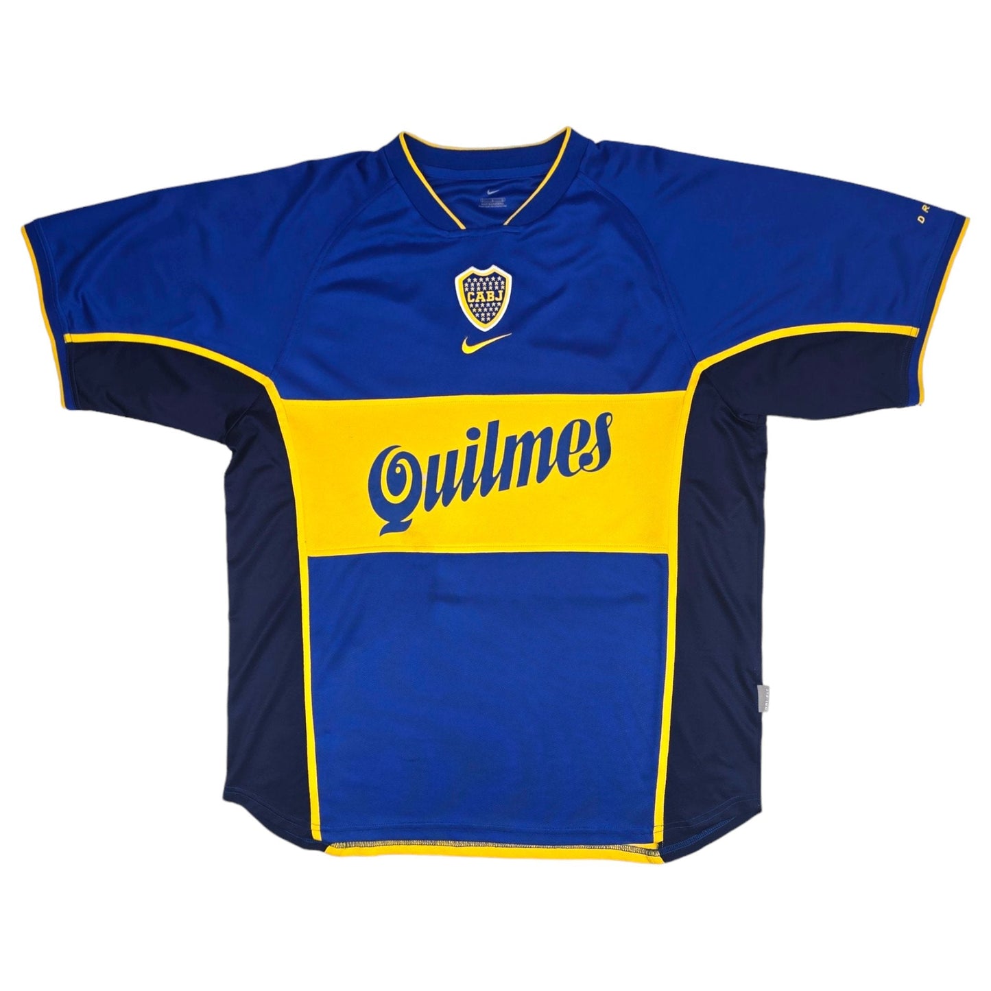 2001/02 Boca Juniors Home Football Shirt (L) Nike
