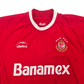 2001/02 Deportivo Tuluca Home Football Shirt (XL) Atletica
