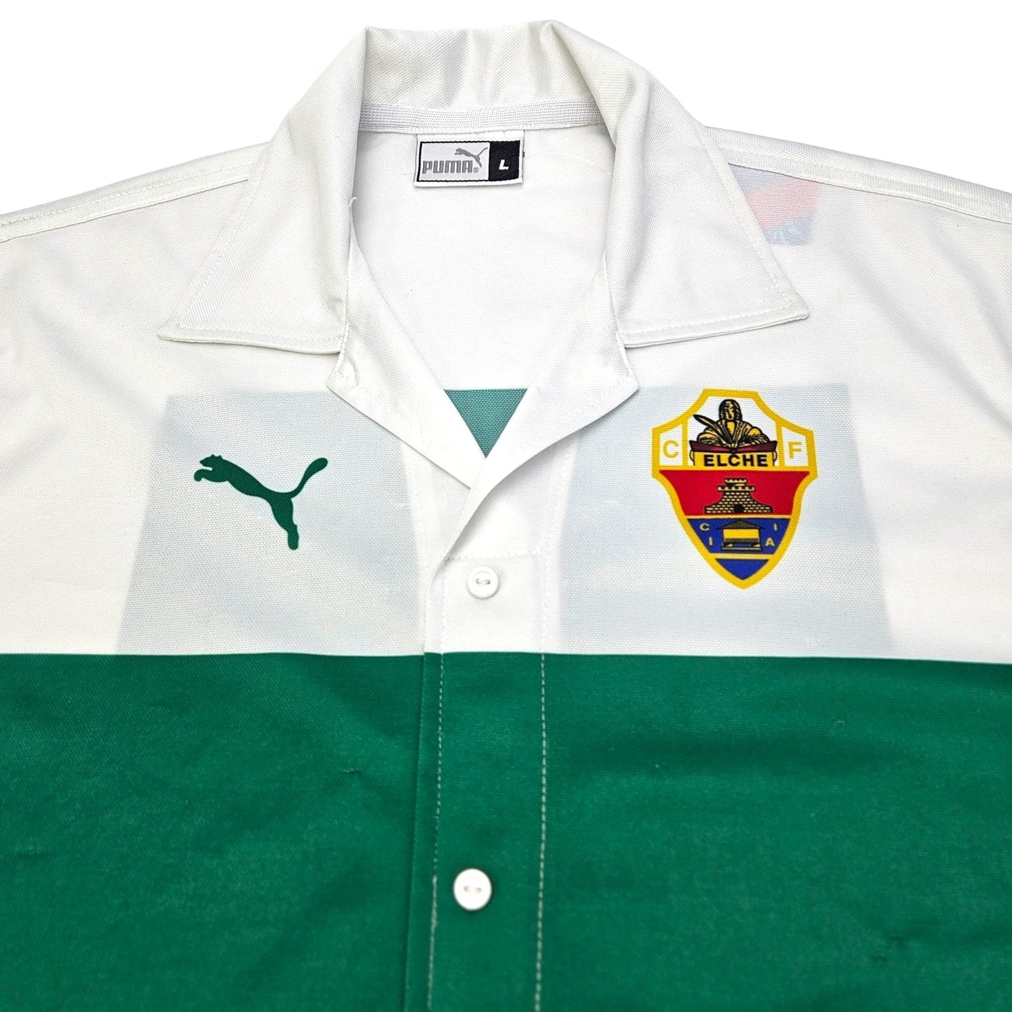 2001/02 Elche CF Home Football Shirt (L) Puma