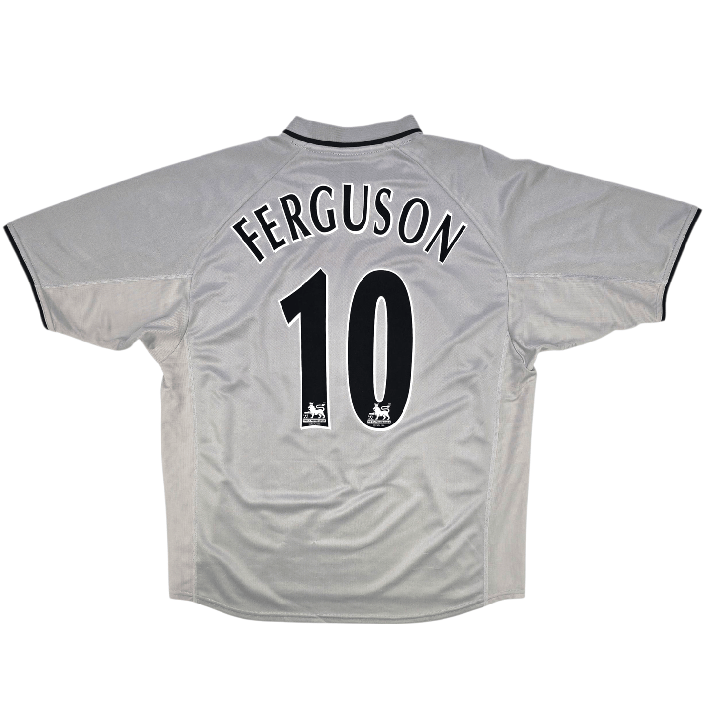 2001/02 Everton Away Football Shirt (L) Puma #10 Ferguson