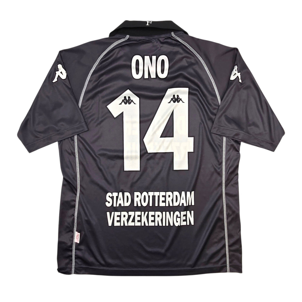 2001/02 Feyenoord Third Football Shirt (L) Kappa #14 Ono